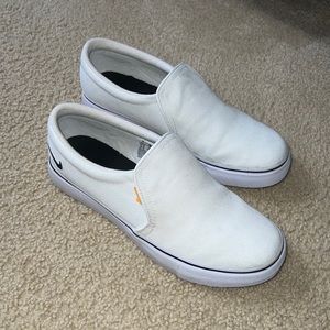 Nike white shoes